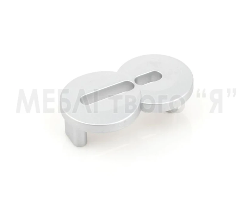 Меблева ручка Poliplast РП-8 Алюміній