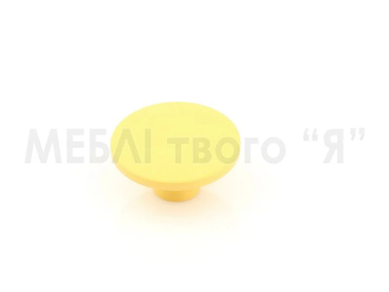 Меблева ручка Poliplast РП-25 Жовтий матовий