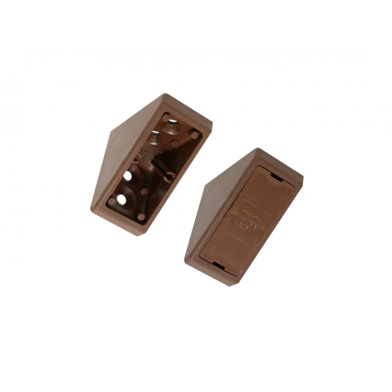 Крепежный уголок Komandor пластиковый большой 55-0201 GP Груша полевая