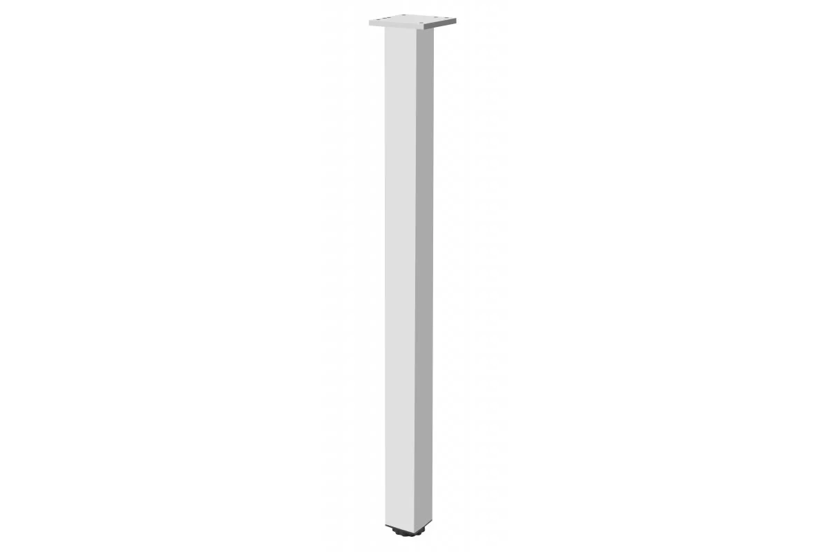 Опора для стола GTV NM-46R710-05 квадратная с регулировкой Н-710мм Алюминий - 2