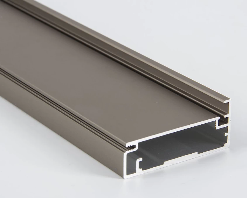 Профиль алюминиевый Выбор рамочный М 23 5,95м  Коньяк