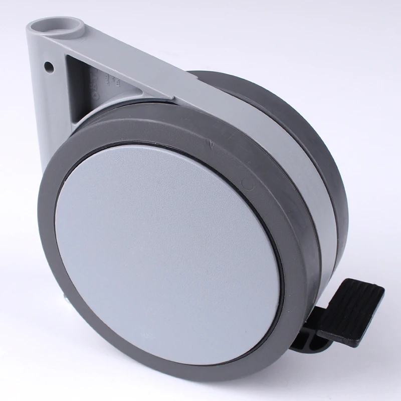 Ролик мебельный OgTM ROTOLA ZAMA 6.2 D-67мм Белый/Черный