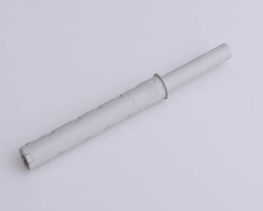 Виштовхувач для фасаду Italiana Ferramenta з демпфером посилений  K PUSH TECH 37мм Сірий