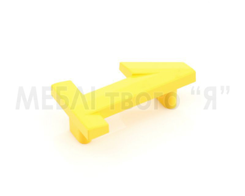 Меблева ручка Poliplast РП-1 Жовтий глянець