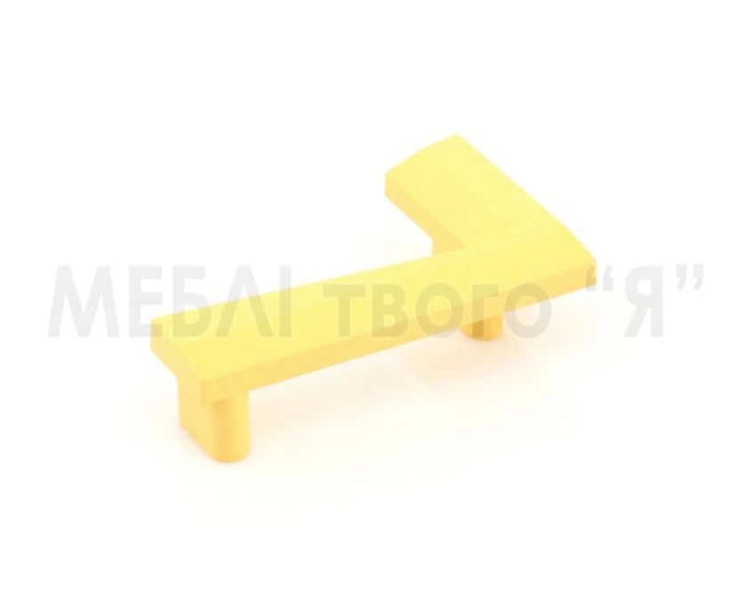 Меблева ручка Poliplast РП-7 Жовтий матовий