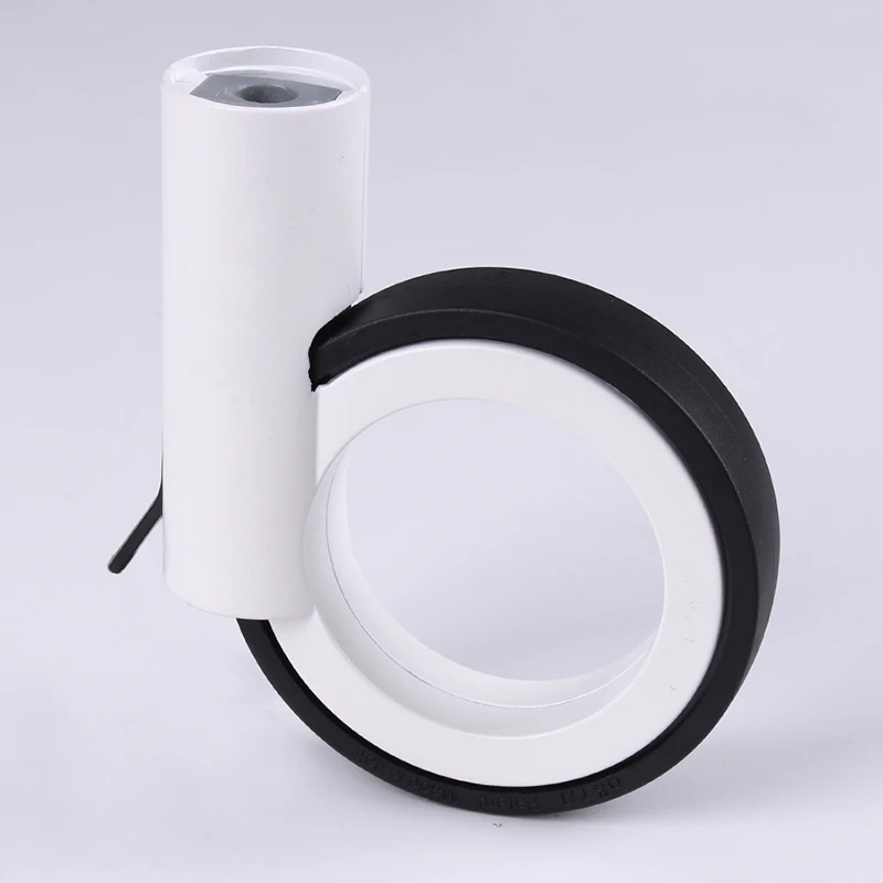 Ролик меблевий OgTM ROTOLA ZAMA 7,2 D-112мм Білий/Чорний