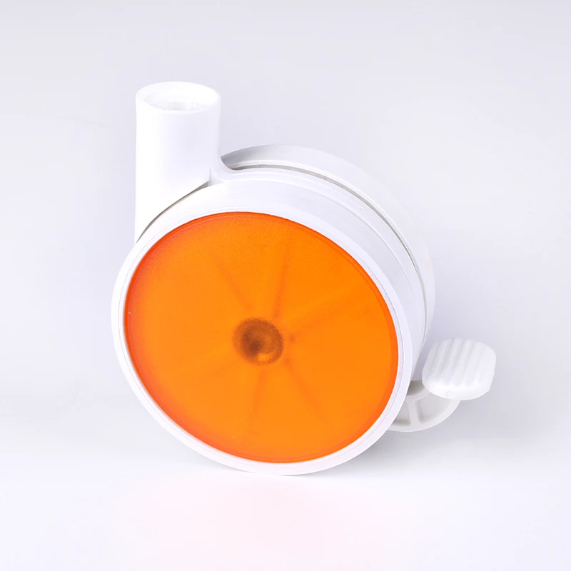 Ролик мебельный OgTM DISKY 2 NYLON 8.4 D-80мм Оранжевый/Белый