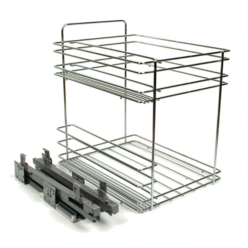 Система сортування відходів з дотягувачем Vibo Kombi easy PKBGME453MG 450 мм - 2