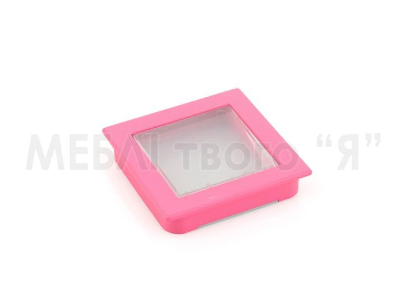 Меблева ручка Poliplast РП-23 Рожевий світлий матовий