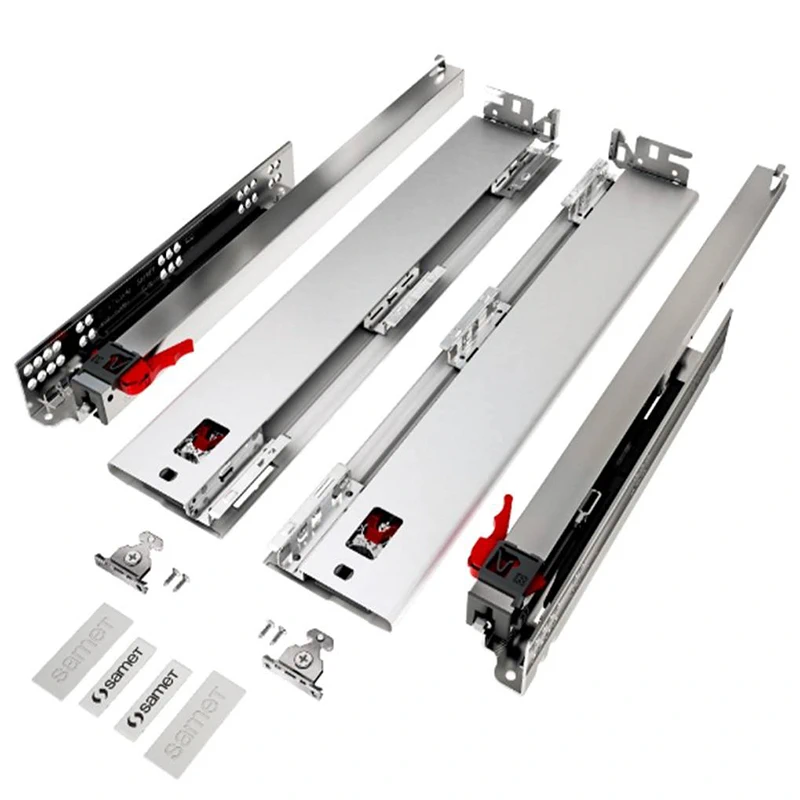 Напрямні Samet Alfabox 12717733820745 99/300мм Антрацит - 2