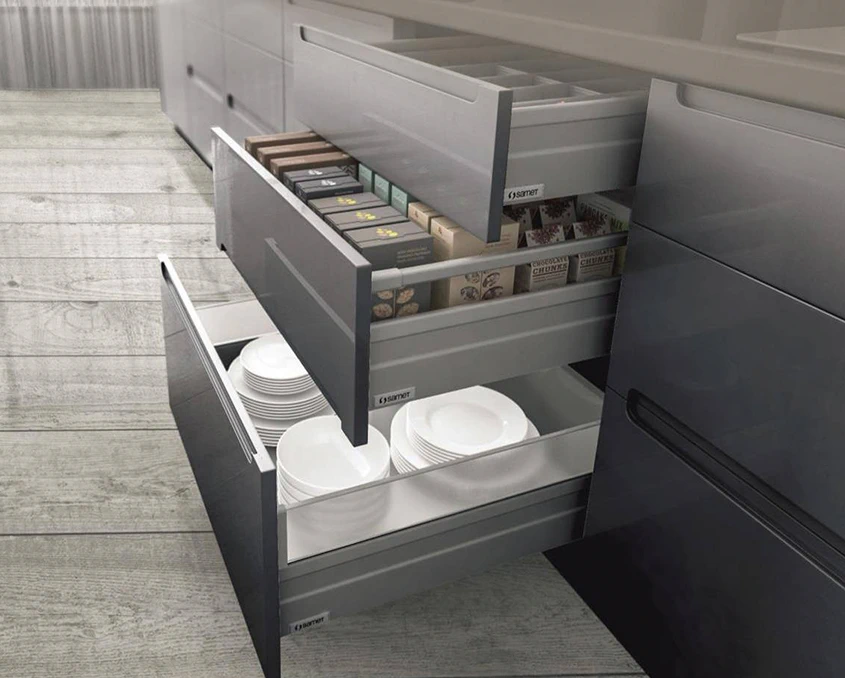 Напрямні Samet Alfabox 12717733820745 99/300мм Антрацит