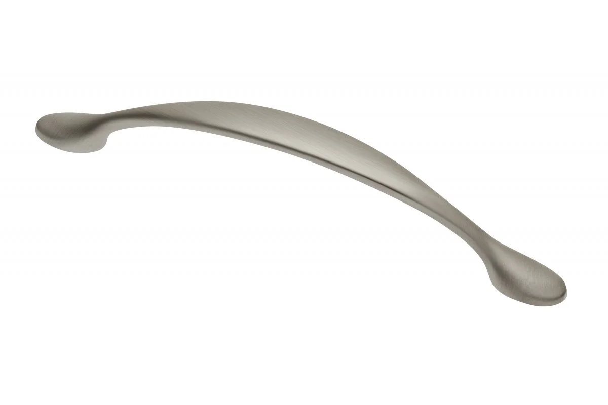 Меблева ручка GTV UZ-CAMAI-128-06 128 мм Сталь шліфована