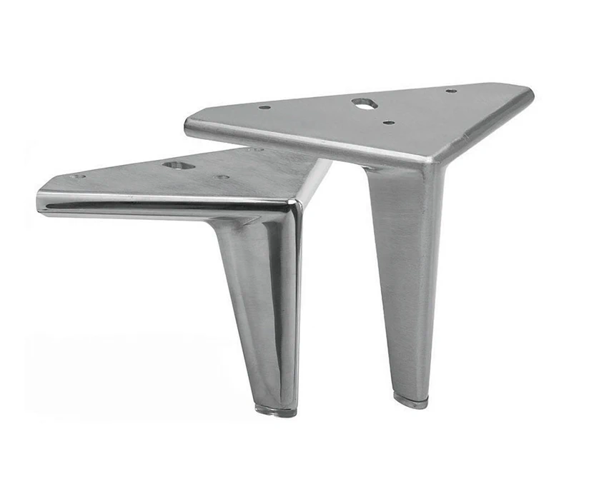 Ножка мебельная IPEA SMILE 20ASMIL145S Н-145мм Алюминий полированный