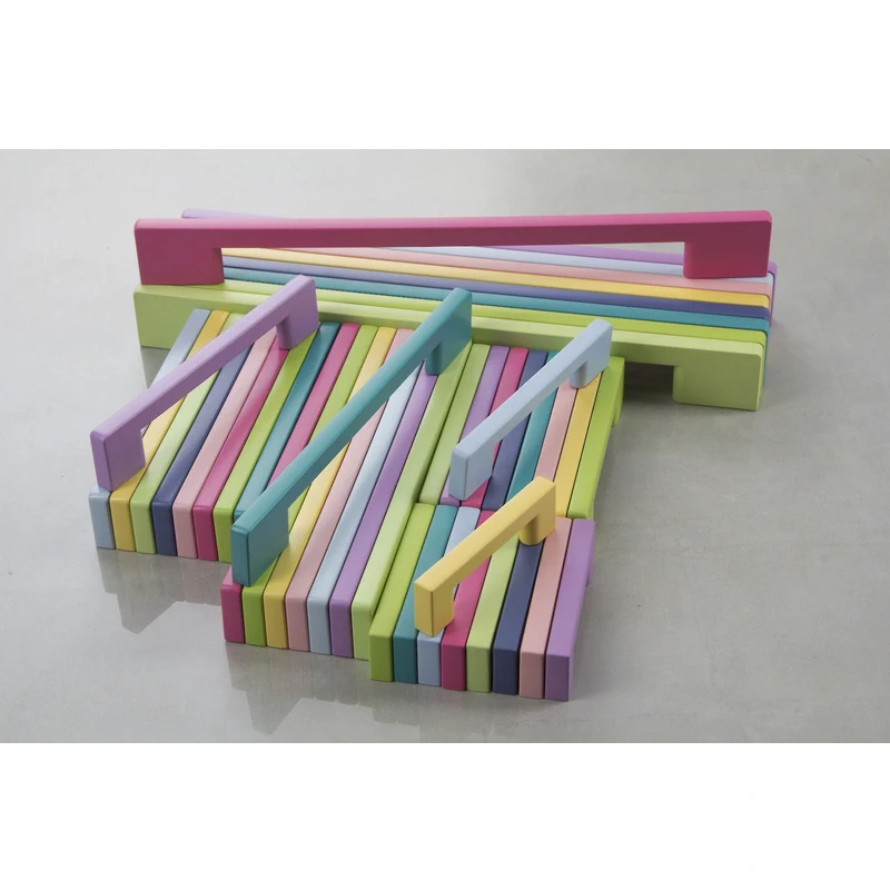 Меблева ручка Poliplast РП-22/160 Блакитний матовий - 3