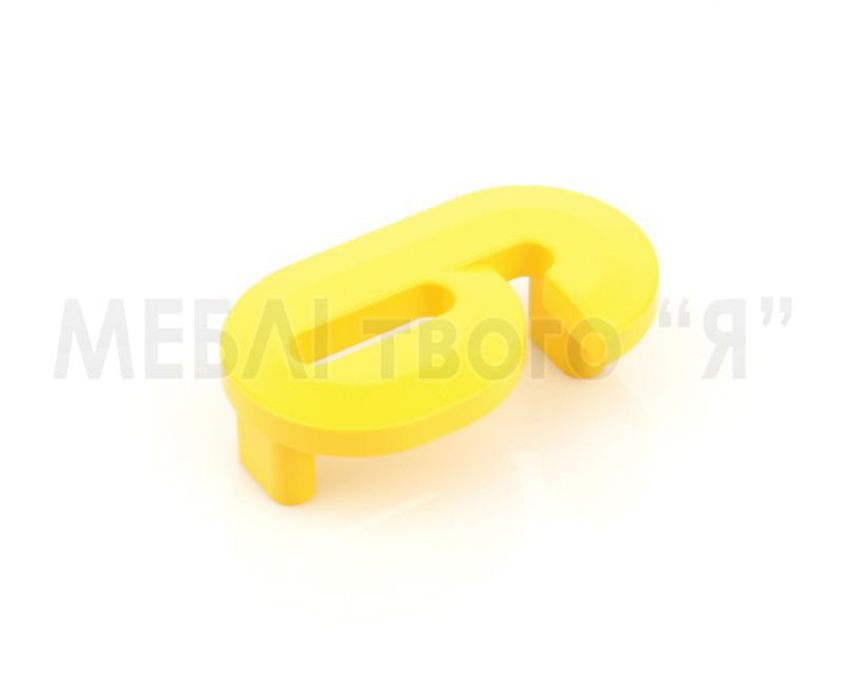Мебельная ручка Poliplast РП-6 Желтый глянец