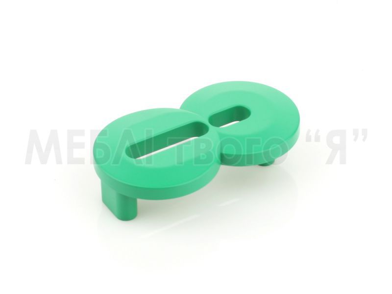 Мебельная ручка Poliplast РП-8 Зеленый глянец