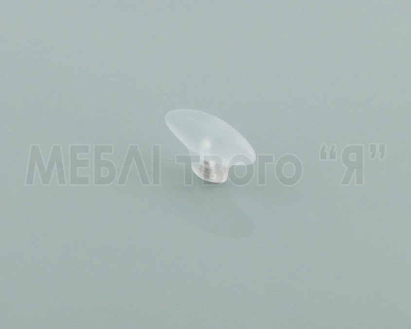 Меблева ручка Poliplast РП-20 Білий прозорий