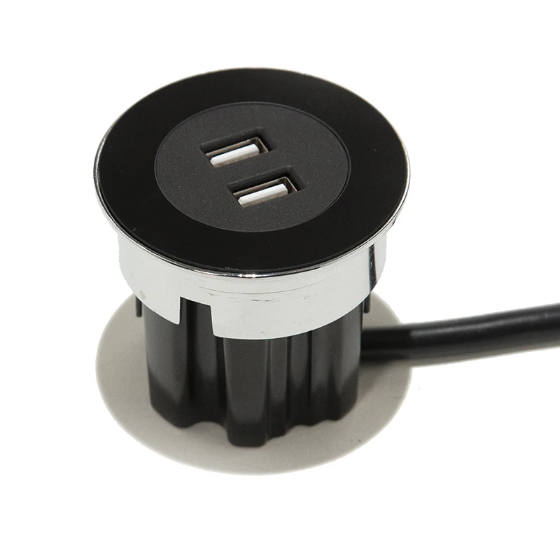 Зарядний пристрій з USB-роз'ємом ASA Versadot 060.30Y.00006 2USB Чорний