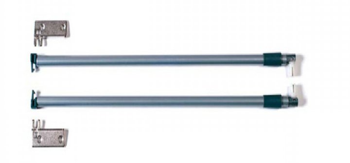 Напрямні Linken System метабокс 1,1/1,2 мм (45 кг) релінг L-450 Сірий
