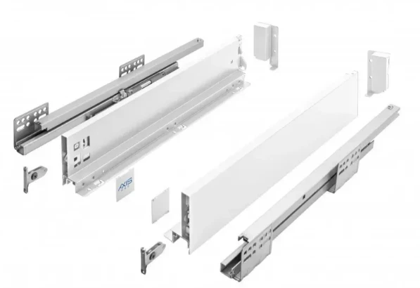 Напрямні GTV AXIS PRO PB-AXISPRO-KPL500A1 L-500мм низький Н-84мм Білий