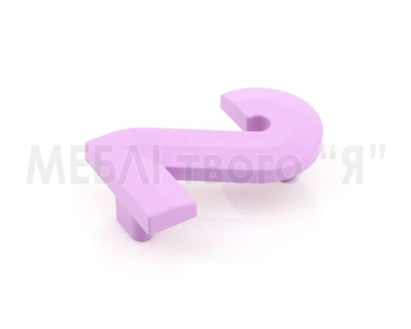 Меблева ручка Poliplast РП-2 Фіолетовий матовий