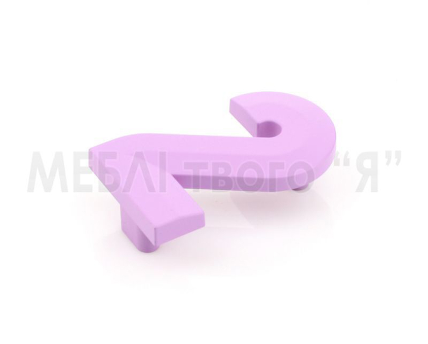 Мебельная ручка Poliplast РП-2 Фиолетовый матовый