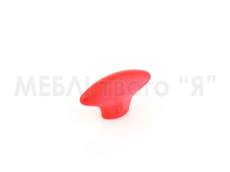 Мебельная ручка Poliplast РП-20 Красный прозрачный