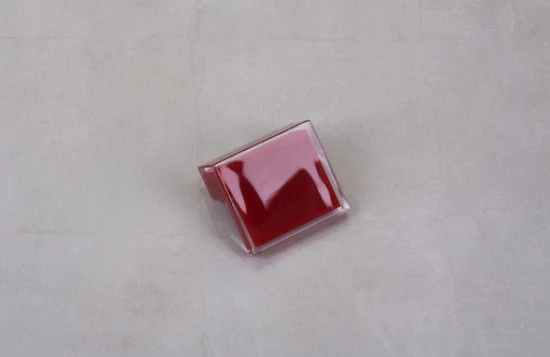 Мебельная ручка Poliplast РП-39 Красный прозрачный