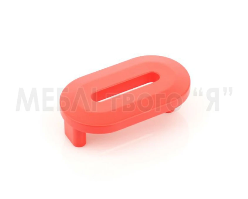 Мебельная ручка Poliplast РП-0 Красный глянец