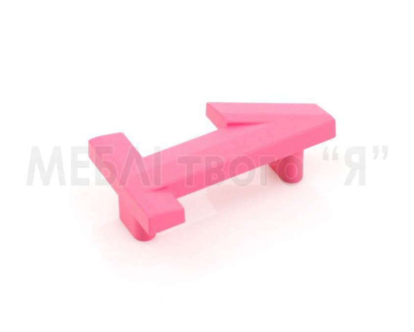 Мебельная ручка Poliplast РП-1 Розовый матовый