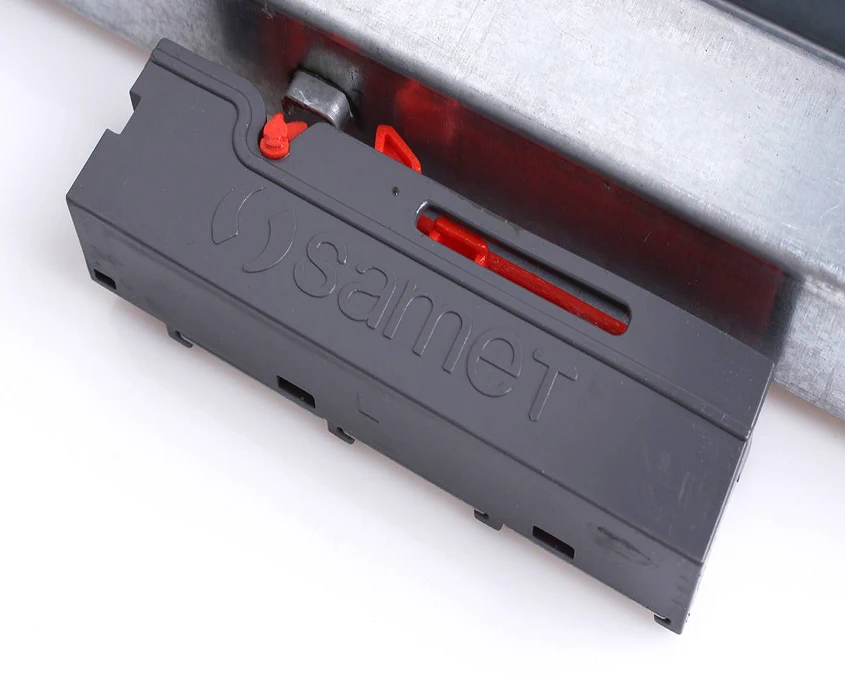 Напрямні Samet SmartSlide прихованого монтажу Push-Open 12722416 500 мм Сірий - 2