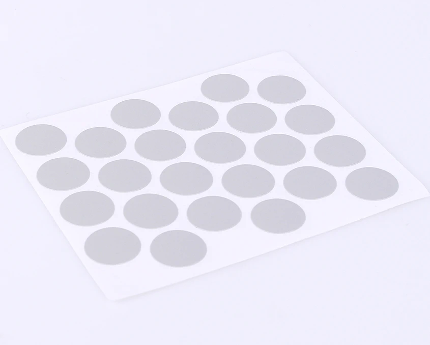 Заглушка мініфикса DC самоклеюча Сіра  0288   24 шт