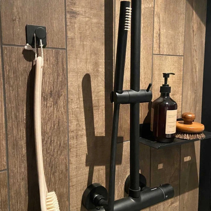 Полка в ванную BD BASE 606062-41 Черный матовый - 2