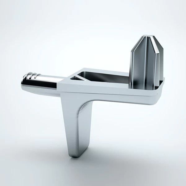 Полицетримач з монтажним фіксатором Mesan 103-02-17-402 D=5мм