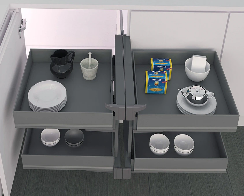 Магічний кут Іnoxa Ikona/Helios 839BK/45AR універсальний 900мм Ардезія - 2