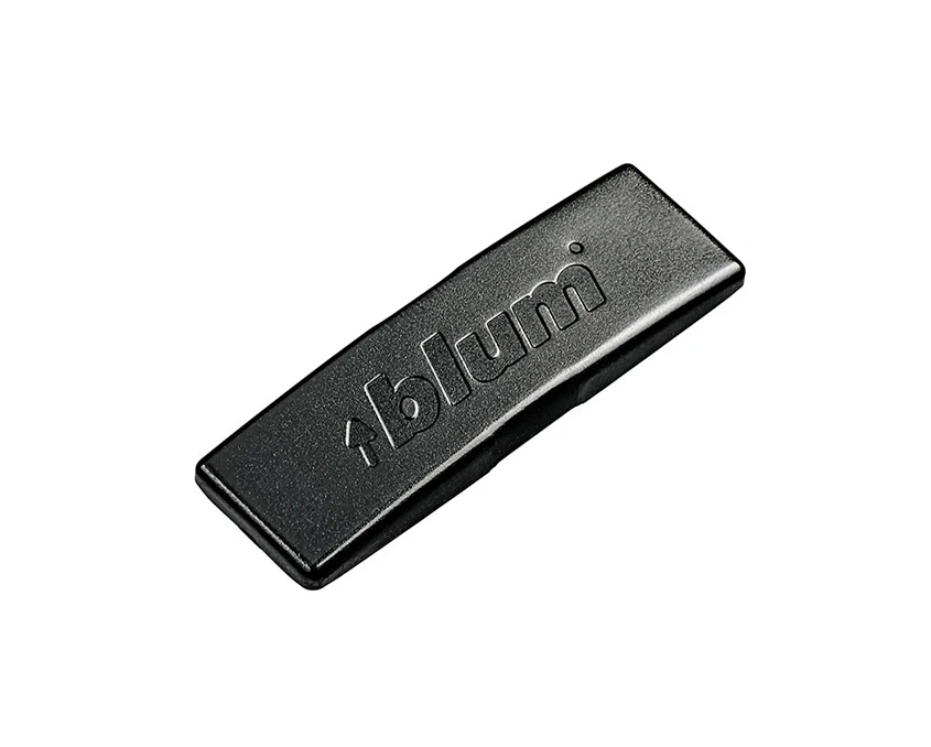 Накладка на плечо петли ONYX с логотипом Blum 70.1503. BPABD PR1000 ONS