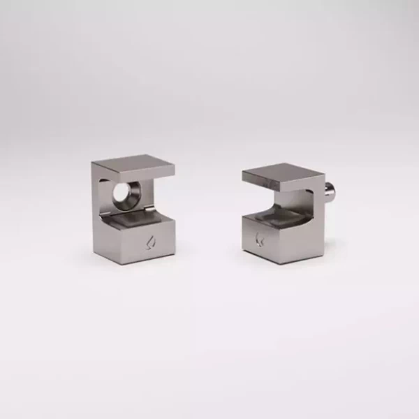 Полкодержатель для стекла Italiana Ferramenta под толщину 5-6мм KRISTAL Никель - 2