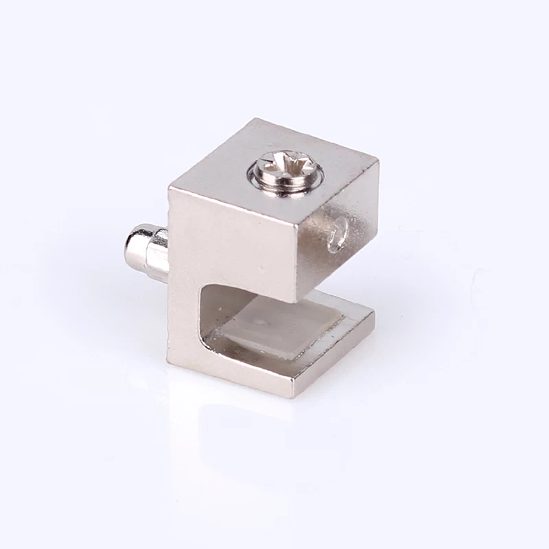 Полкодержатель для стекла Italiana Ferramenta под толщину 5-6мм KRISTAL Никель