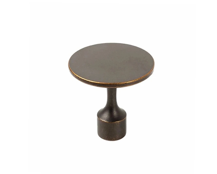 Мебельная ручка металлическая Beslag Design FLOID 345901-11 Латунь античная