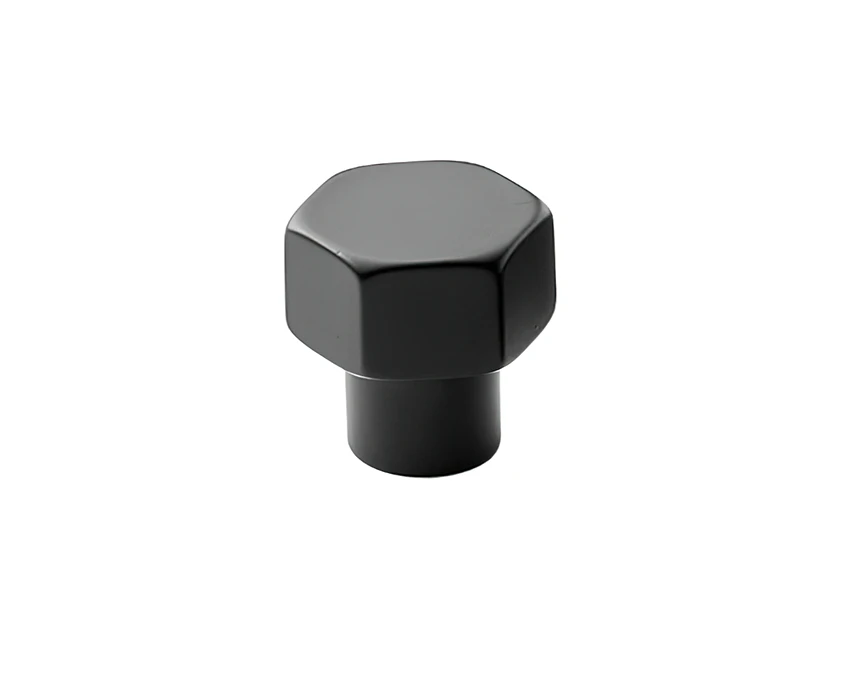 Меблева ручка металева Beslag Design HEXA  352000-11 Чорна матова