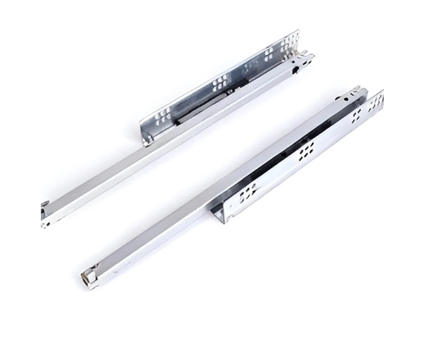 Напрямні Samet SmartSlide прихованого монтажу Soft-Close з синхронізатором 12724237 L-550мм Сірий РО