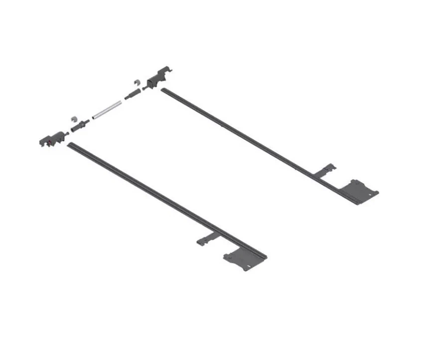 Комплект бокового стабилизатора Blum MOVENTO ZS7M750MU SE-ST14 V1R737 Темно-серый