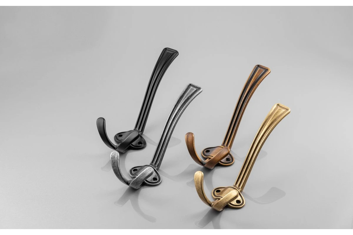 Гачок GTV CORUNA великий Античне срібло - 2