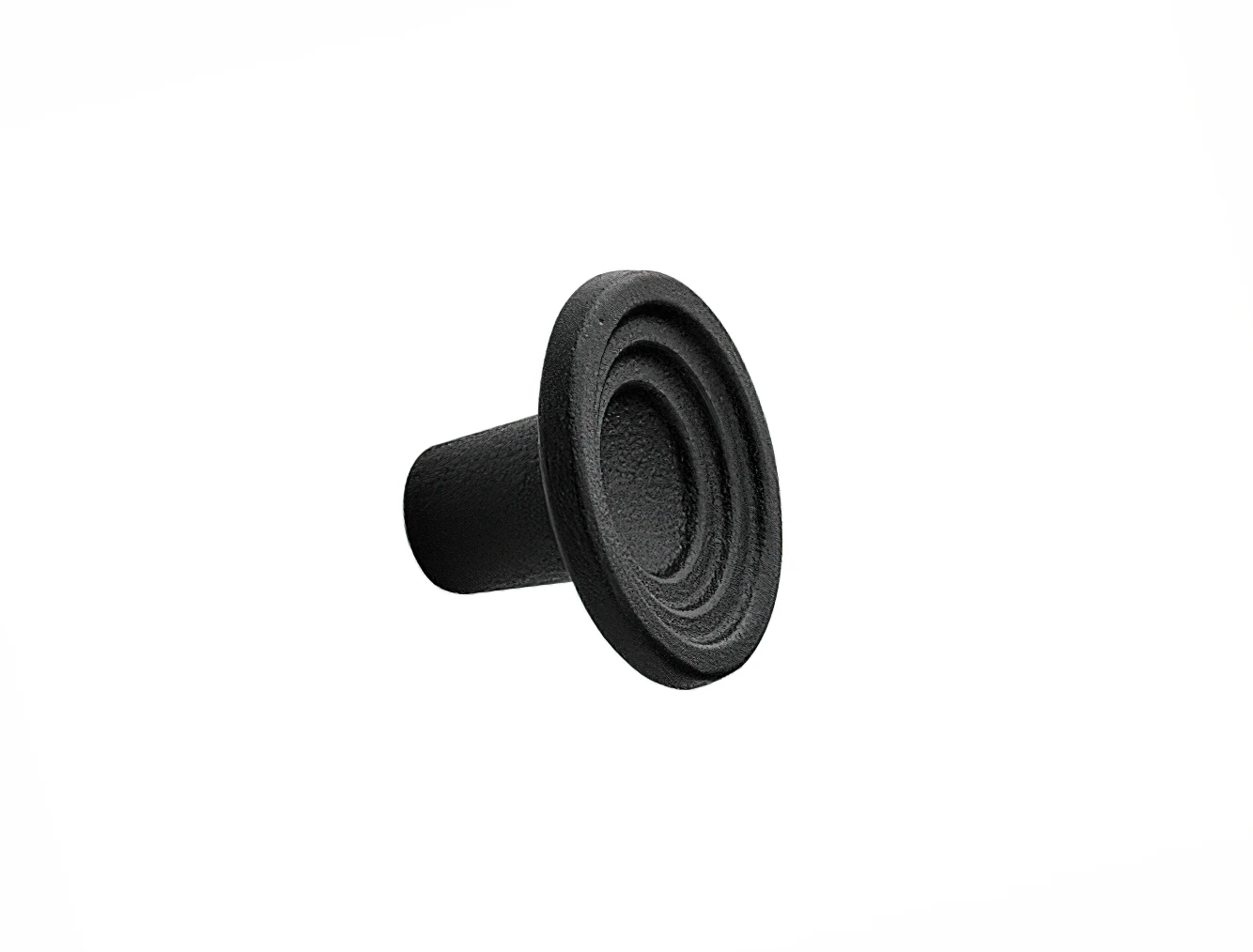 Мебельная ручка металлическая Beslag Design Fleur 343510-11 Чугун черный