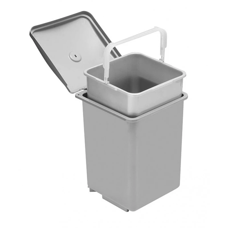 Мусорное ведро GTV PB-91014100 QUADRA 13 л