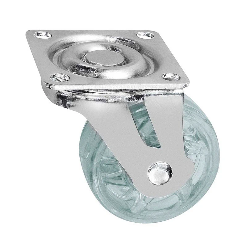 Ролик меблевий GTV SHIFT KM-B050MM-00 D-50мм Прозорий