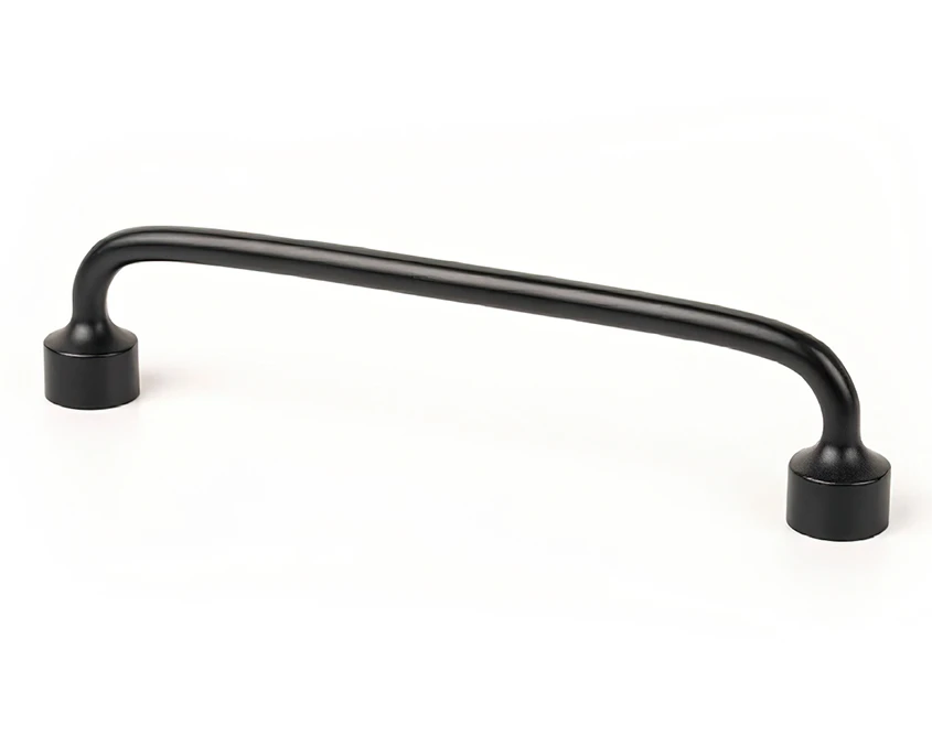 Мебельная ручка металлическая Beslag Design FLOID 345911-11 Черная матовая