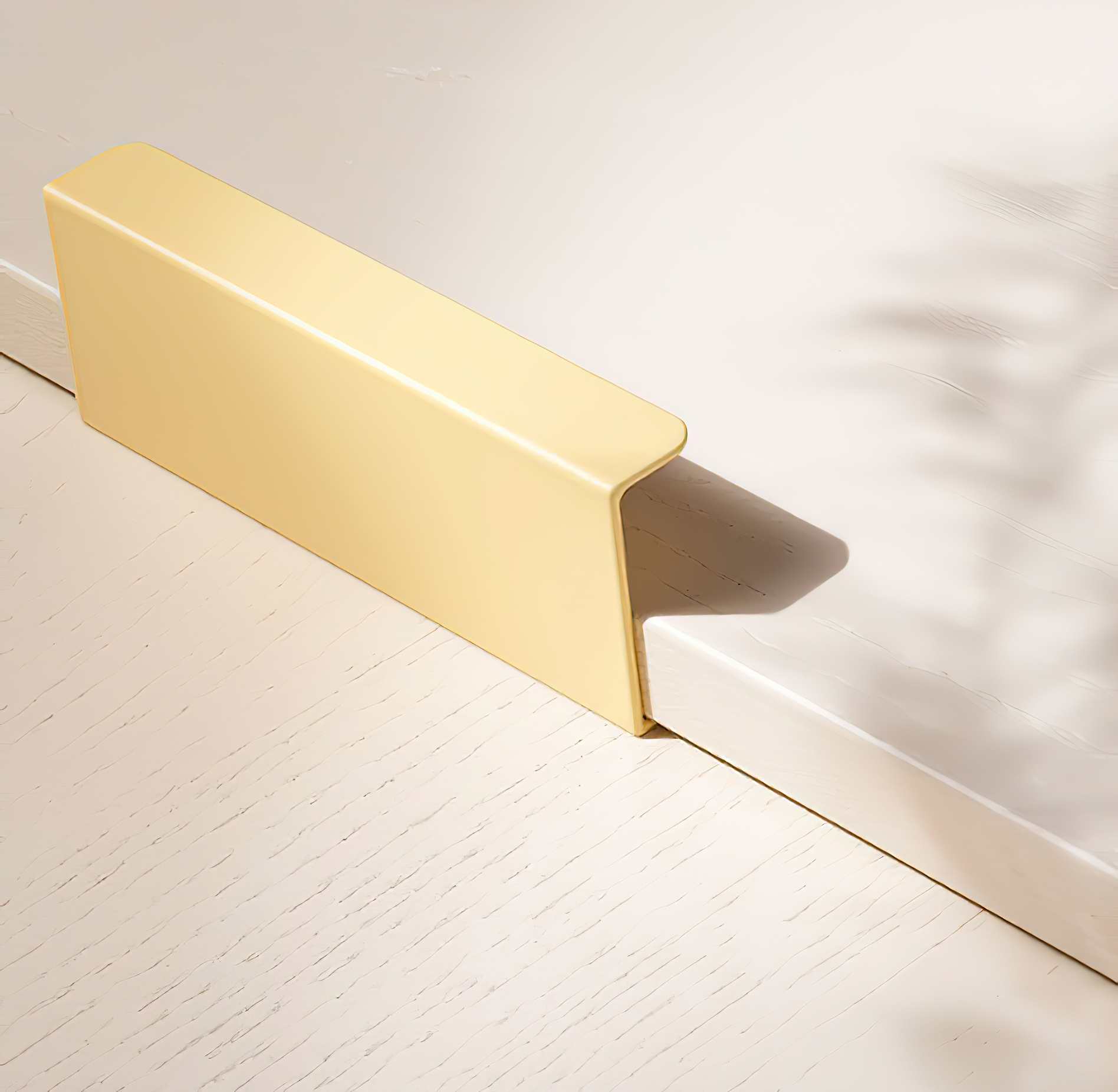 Мебельная ручка - профиль Beslag Design Toniton 120 мм Желтая