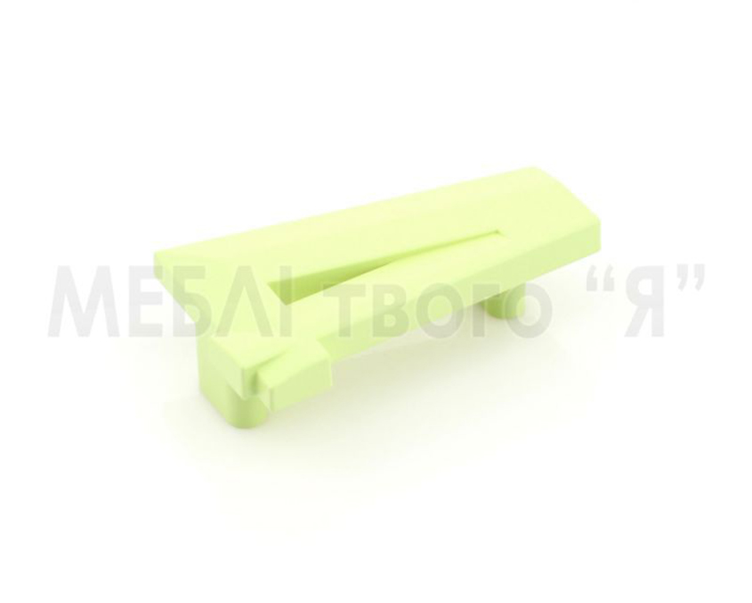Меблева ручка Poliplast РП-4 Зелений світлий матовий