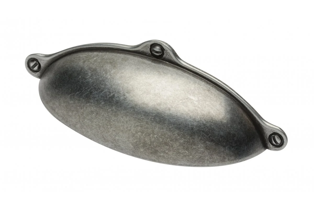 Мебельная ручка GTV UZ-MARSA 64 мм Античное серебро - 2